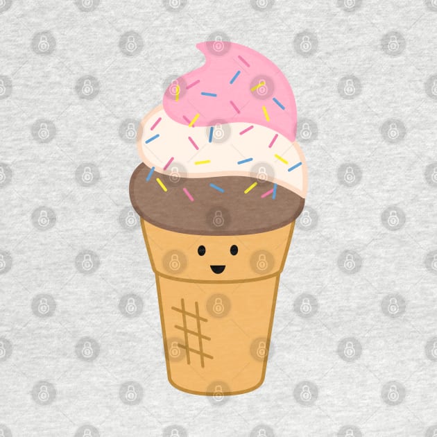 Ice Cream Cone | by queenie's cards by queenie's cards